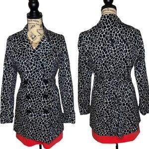 Vertigo Paris Black and White Patterned Jacket